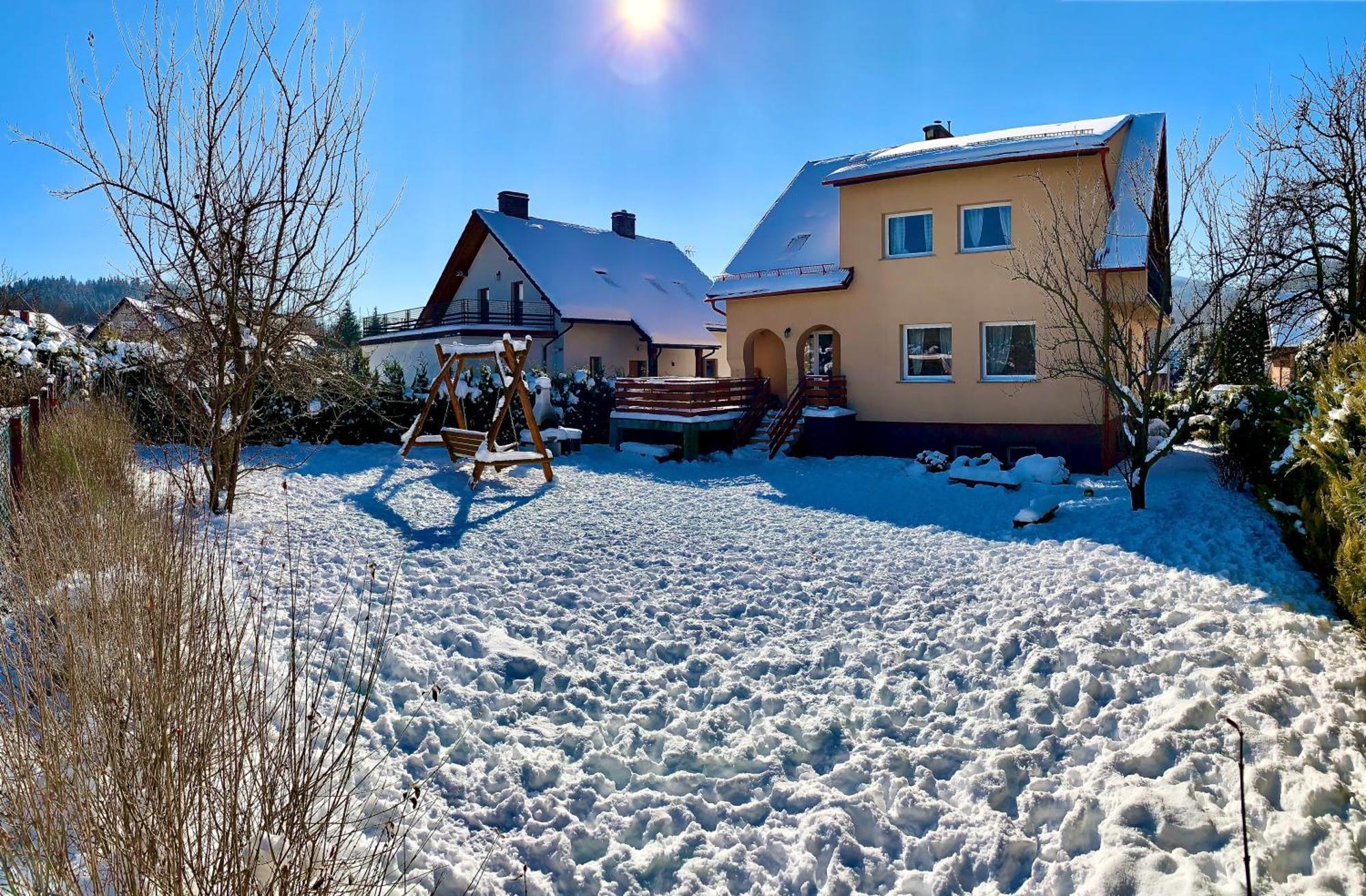Domek Monte Black Z Jacuzzi I Sauna Finska Stronie Śląskie Kültér fotó